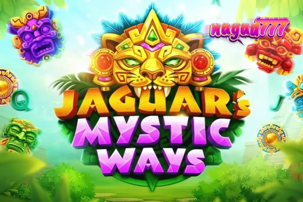 Jaguar’s Mystic Ways স্লট গেমের একটি দৃশ্য যেখানে প্রাচীন জঙ্গল এবং সোনালী মন্দিরের আবহ দেখা যাচ্ছে।